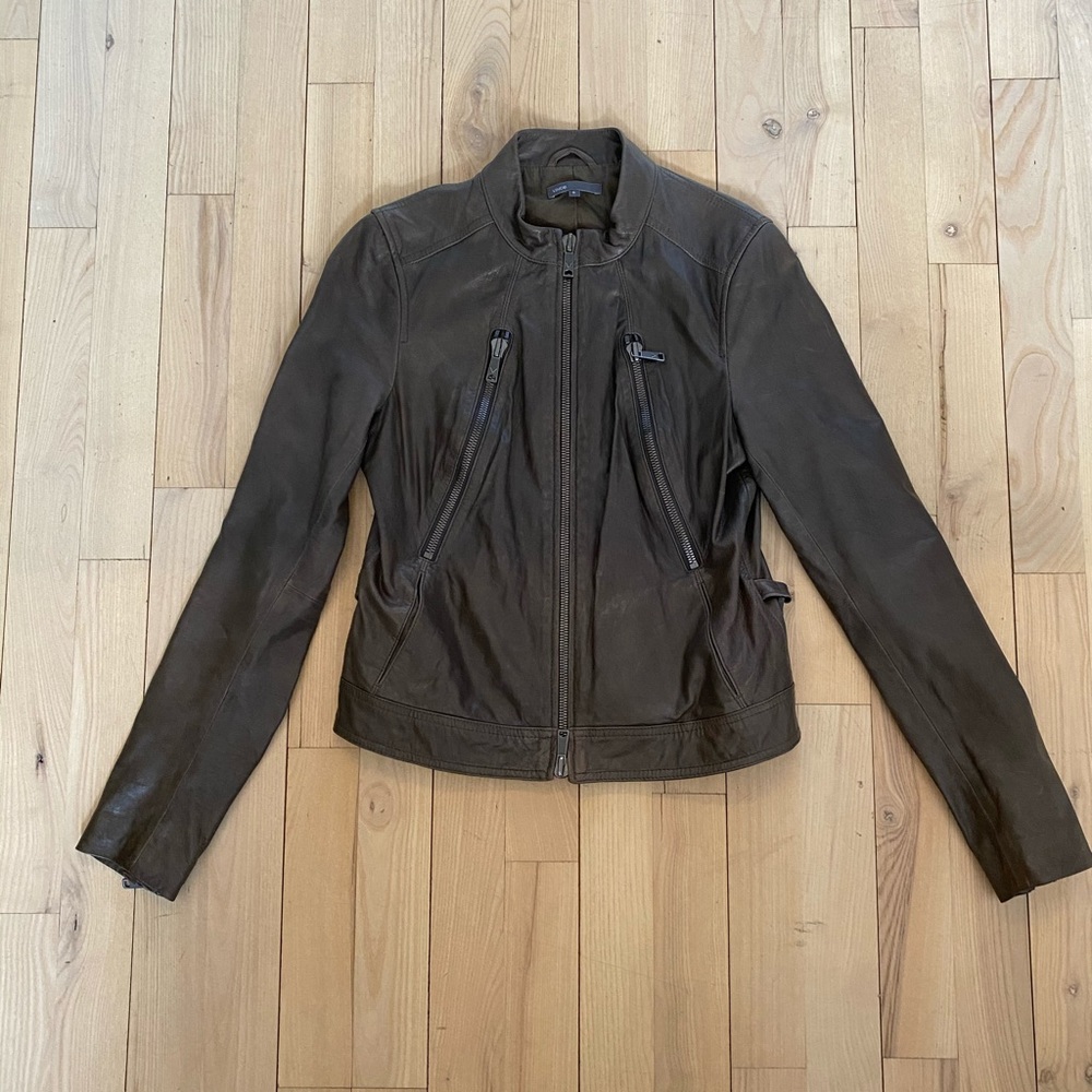 Vince Leather Jacket
